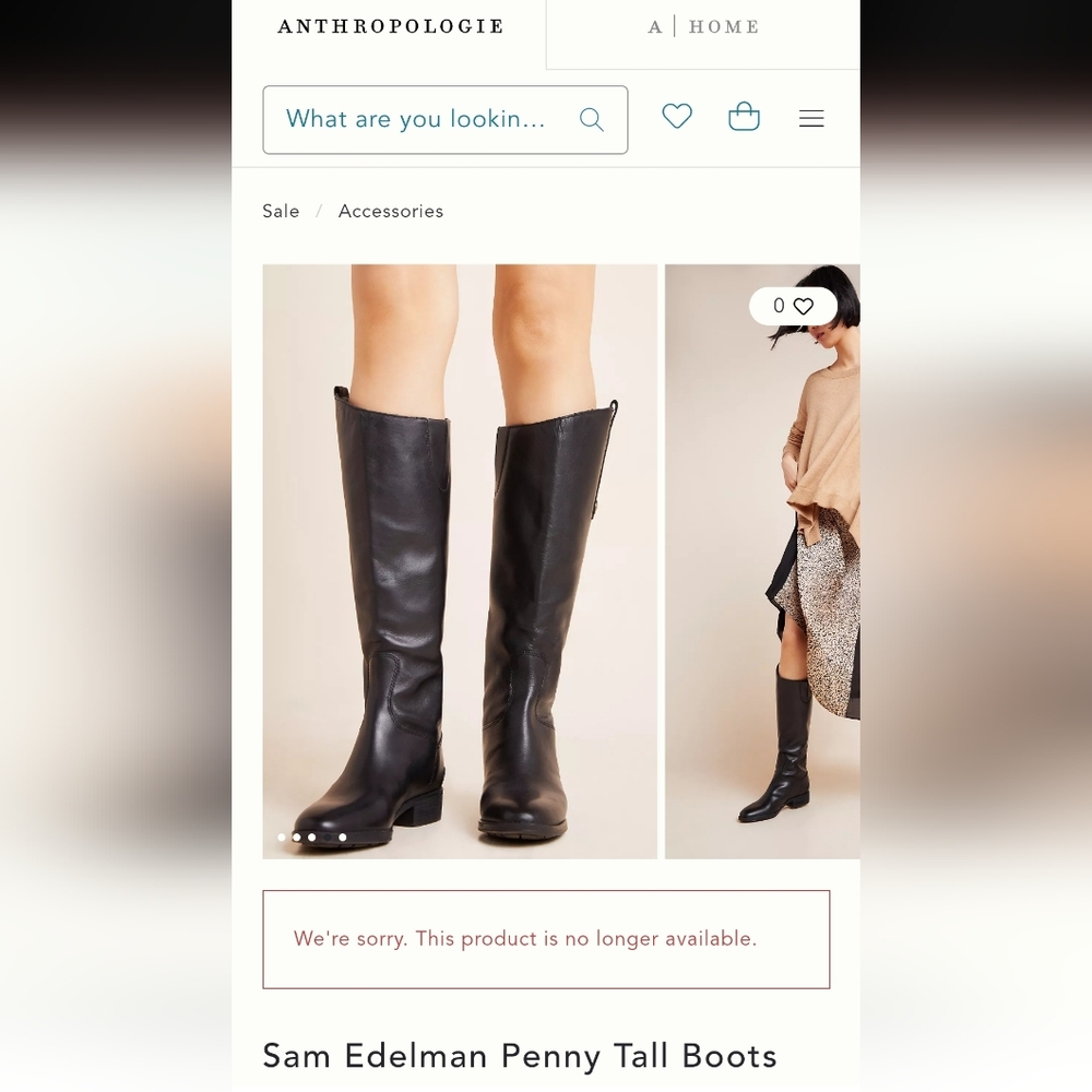 NEW ANTHRO | $200 Sam Edelman Penny Leather Riding Boots - Picture 3 of 13